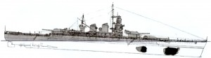Littorio sunk at Taranto 2